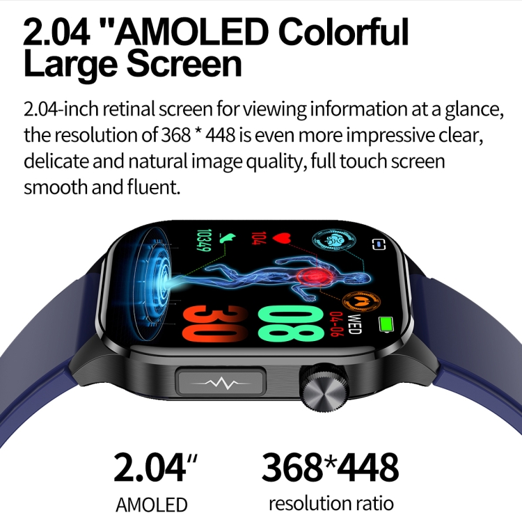EDA006303301_B2 ET580 AMOLED Smart Watch